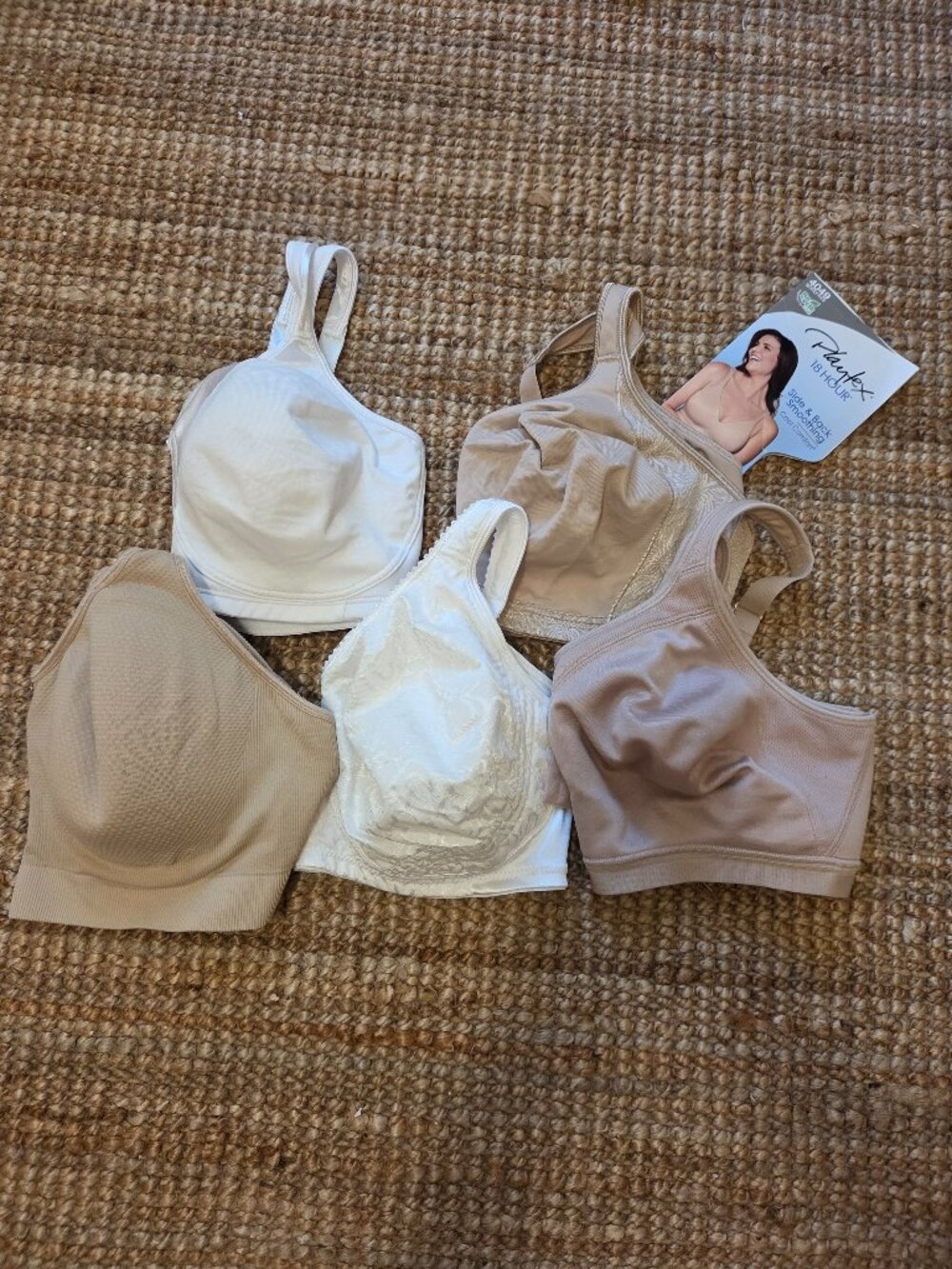 Set of 5 Bras 40 DDD